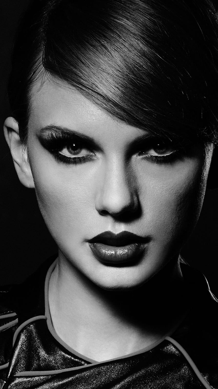 Taylor Swift, Monochrom, , Schwarz/Dunkel, Taylor Swift Mobile HD-Handy-Hintergrundbild