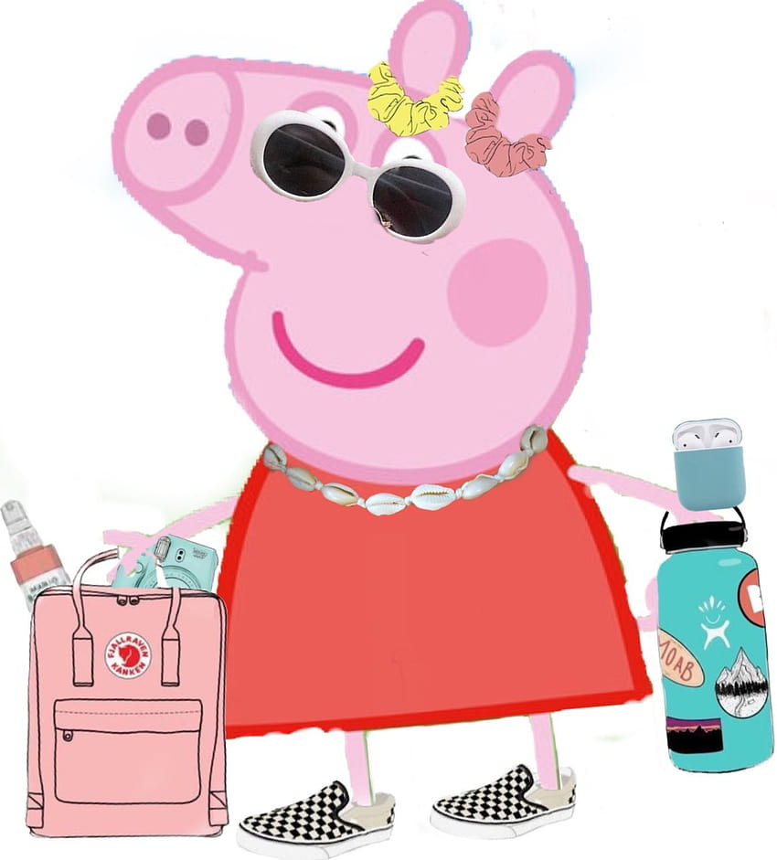 A vsco peppa I made, peppa pig amoled HD phone wallpaper | Pxfuel