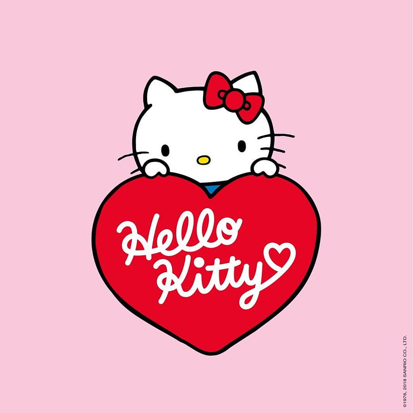 Hello Kitty Love hello kitty valentines day HD wallpaper  Pxfuel