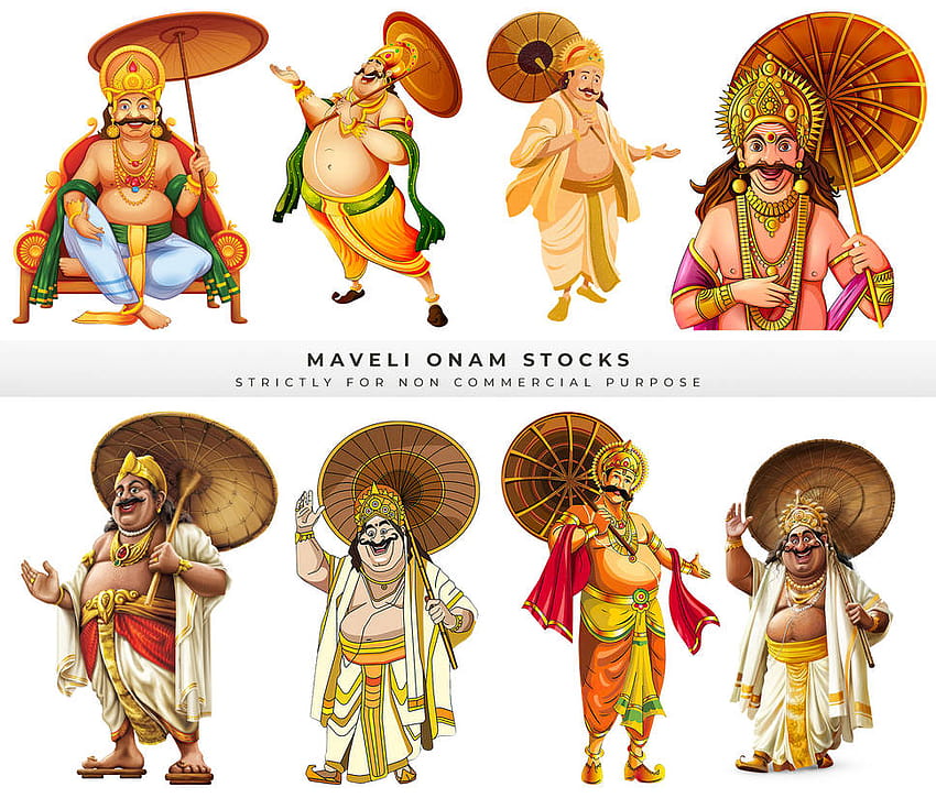 Maveli für Onam-Vise von Anulubi, Onam Maveli HD-Hintergrundbild