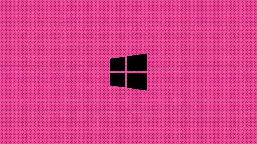 Windows Pink Minimal Logo , Computer, Backgrounds, and, pink logo HD wallpaper