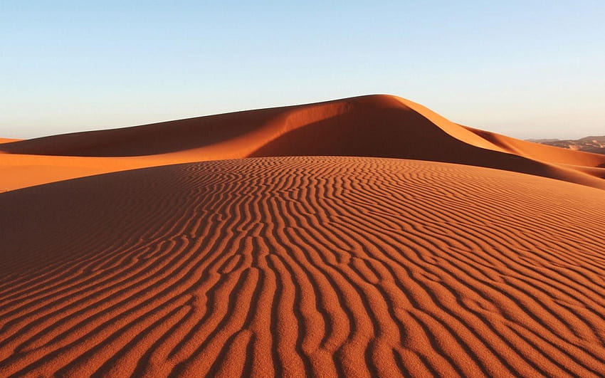 Desert Sand Dune Landscape Nature in jpg, sahara HD wallpaper