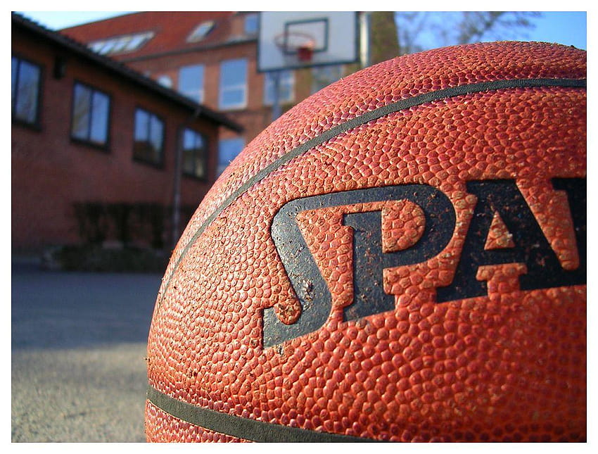 Spalding basketball at day by Hardstyler HD wallpaper
