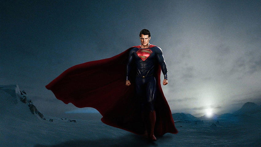 Superman in Man of Steel, Supermann aus Stahl HD-Hintergrundbild