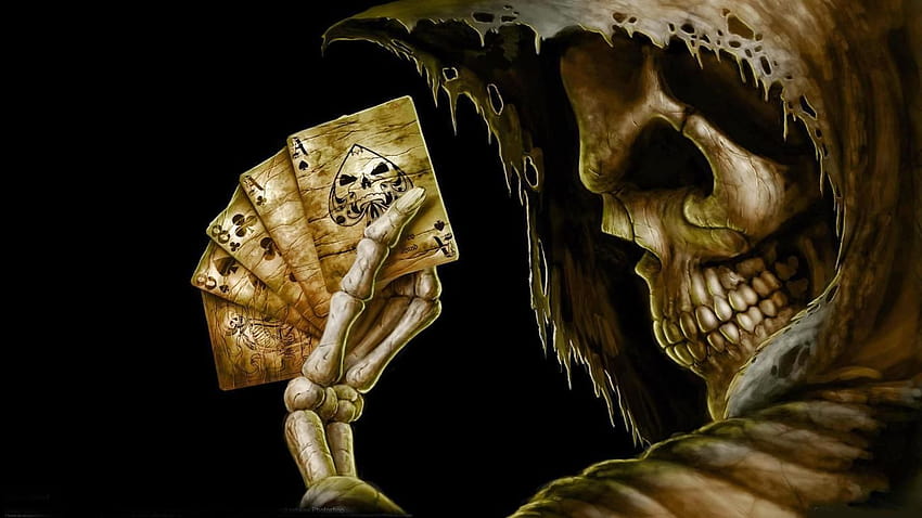 Killer Skull, killer ghost HD wallpaper