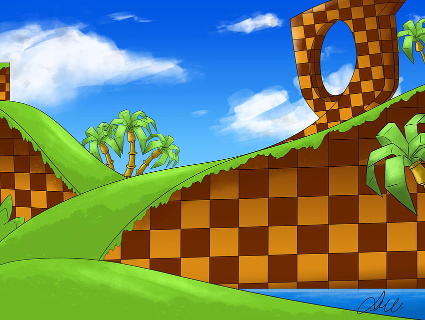 9 Sonic Backgrounds Green Hill Zone Roblox. Green Hill Zone HD wallpaper |  Pxfuel