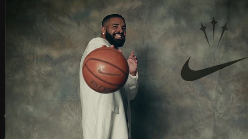 Nike Basketball Held By Drake In, drake laugh now cry later HD wallpaper