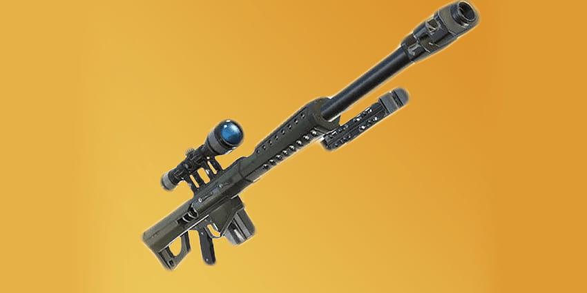 ปืนไรเฟิล Heavy Sniper ใหม่ของ Fortnite แท้จริงแล้วสามารถยิงได้หนึ่งตัว วอลล์เปเปอร์ HD