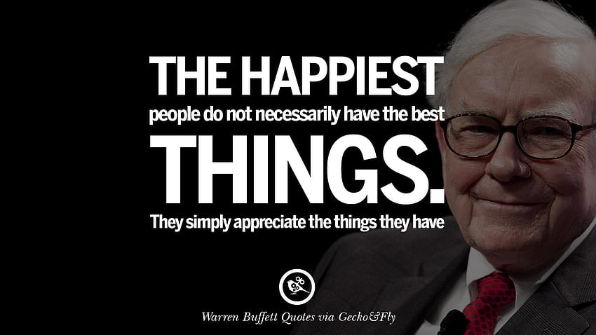 12 най-добри цитата на Уорън Бъфет за инвестициите, живота и правенето на пари HD тапет