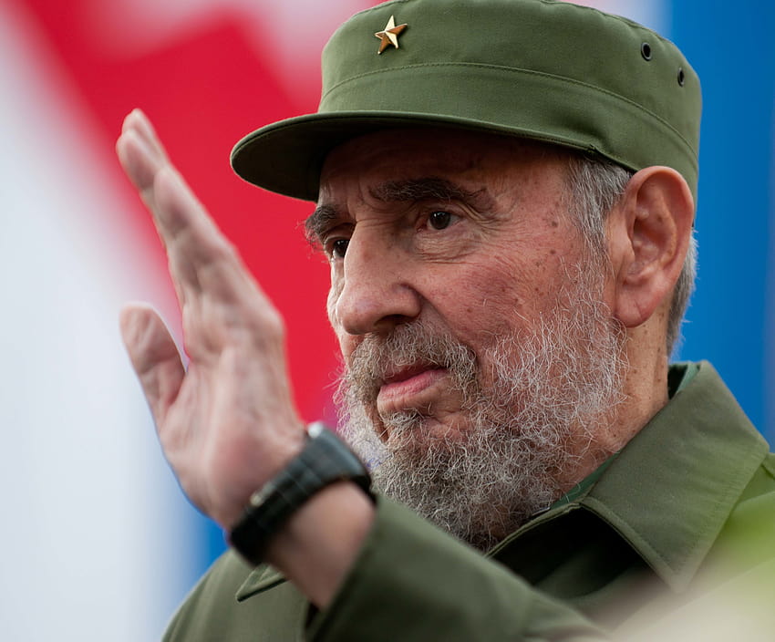 Formulaire, Cuba, Le chef, Le chef, Fidel, Castro, section hommes en résolution 4924x4081 Fond d'écran HD