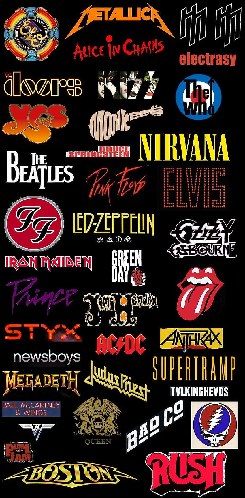 cool band logos