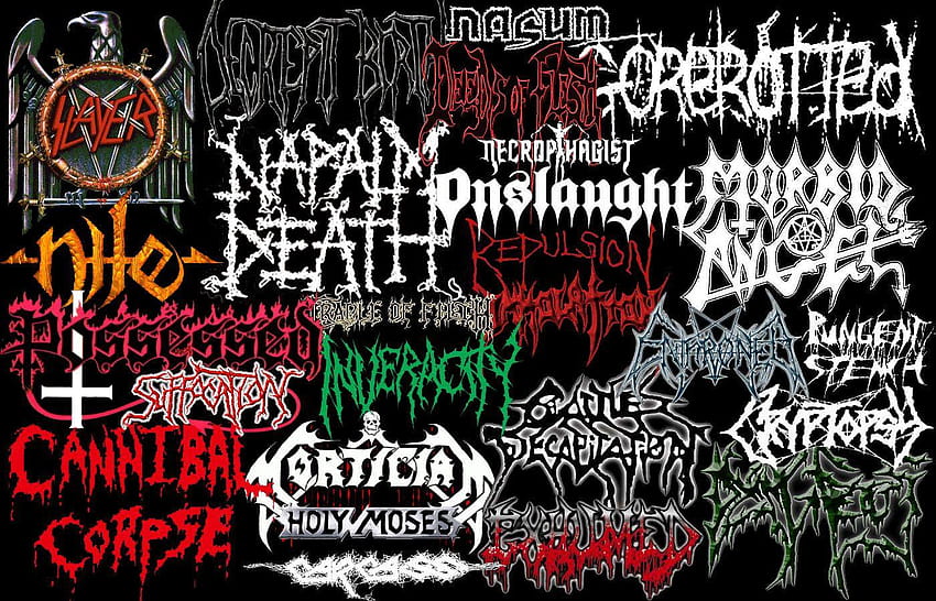 Death Metal Band, acımasız death metal HD duvar kağıdı
