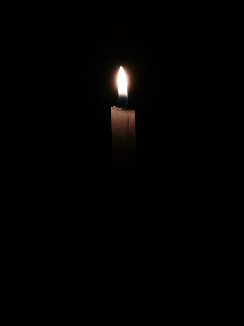 candle, glow in the dark phone HD phone wallpaper
