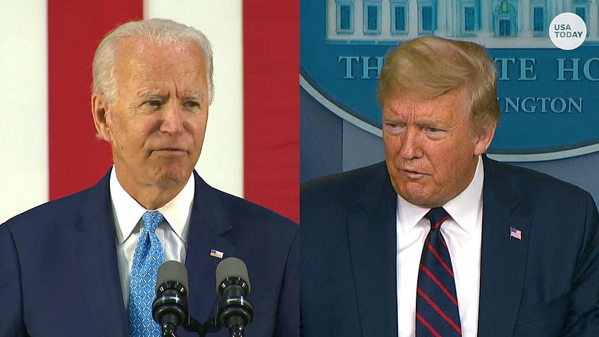 Donald Trump's marketing campaign to color Joe Biden as mentally, joe biden laptop HD wallpaper