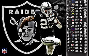 Raiders 2022 Schedule Wallpaper : r/raiders