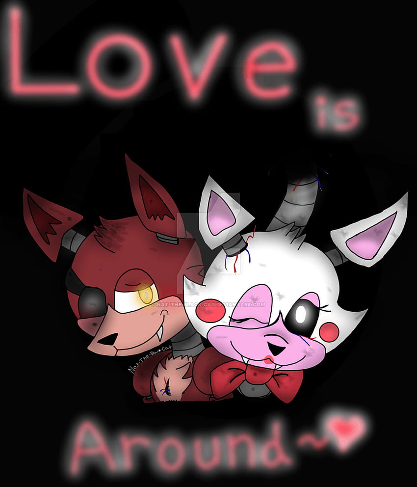 Love Is Around Foxy And Mangle Hd Phone Wallpaper Pxfuel