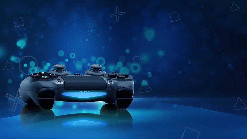 PlayStation 5 per supportare controller PS4 per giochi PS4, controller ps5 Sfondo HD