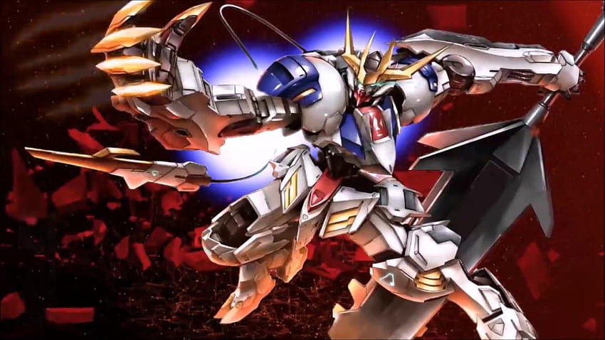 Gundam Barbatos Lupus Rex, barbatos lupus rex gundam papel de parede HD