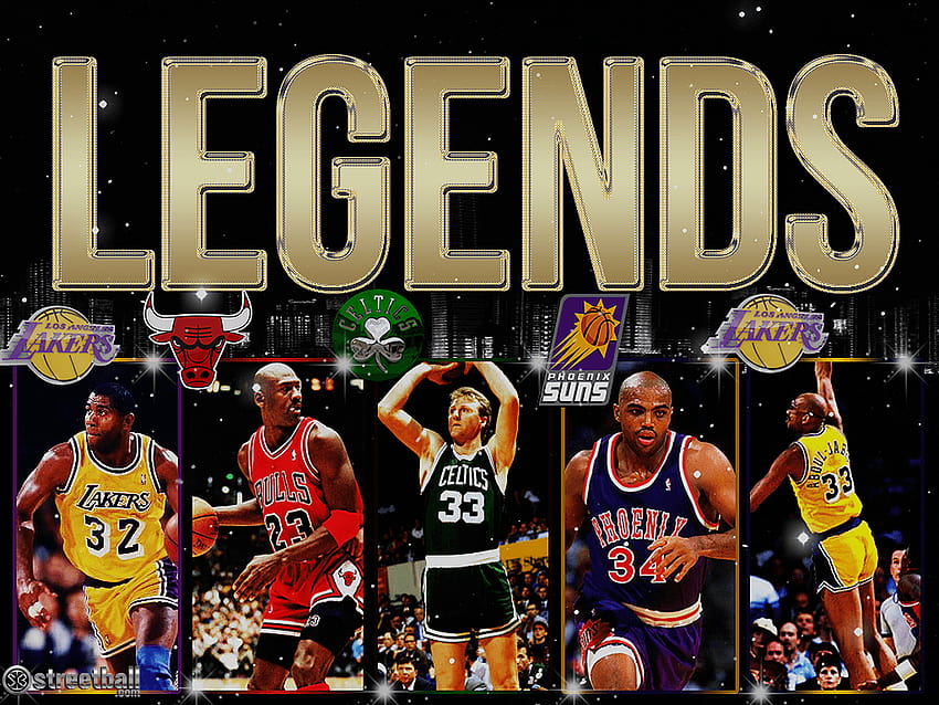 Charles Barkley, magic johnson HD wallpaper