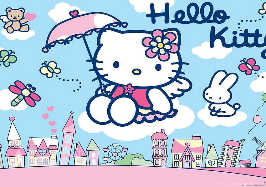 Hello Kitty Easter Cave Backgrounds, easter hello kitty HD wallpaper