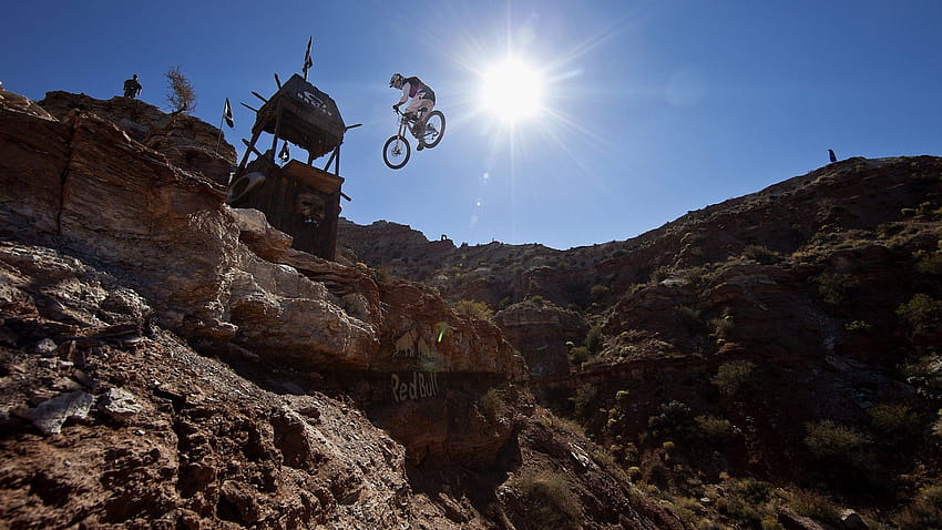Red Bull Mountain Bike, canyon sender HD wallpaper