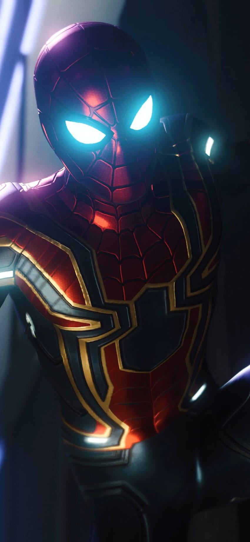 1125x2436 Spiderman PS4 Iron Spider Suit Iphone XS,Iphone 10, iron spider  armor HD phone wallpaper | Pxfuel