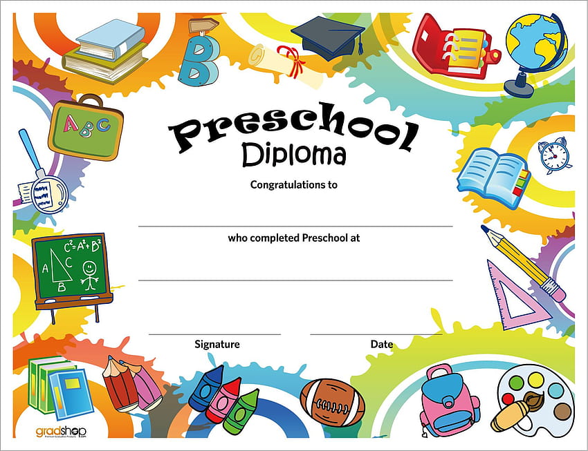 Preschool border 0 about diplomas on colleges thanksgiving HD wallpaper