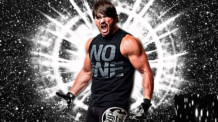 Luchador de la WWE AJ Styles, estilos fondo de pantalla