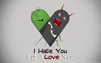 I hate you note sqyings HD phone wallpaper  Peakpx