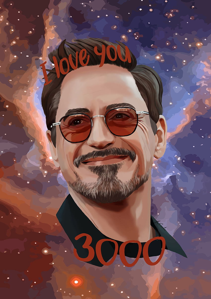 Tony Stark, Robert Downey Jr, Avengers, I love you 3000 Poster, Robert Downey Jr Poster, Iron man Poster, Endgame Poster, Tony Stark Poster em 2021, robert downey jr 2021 Papel de parede de celular HD