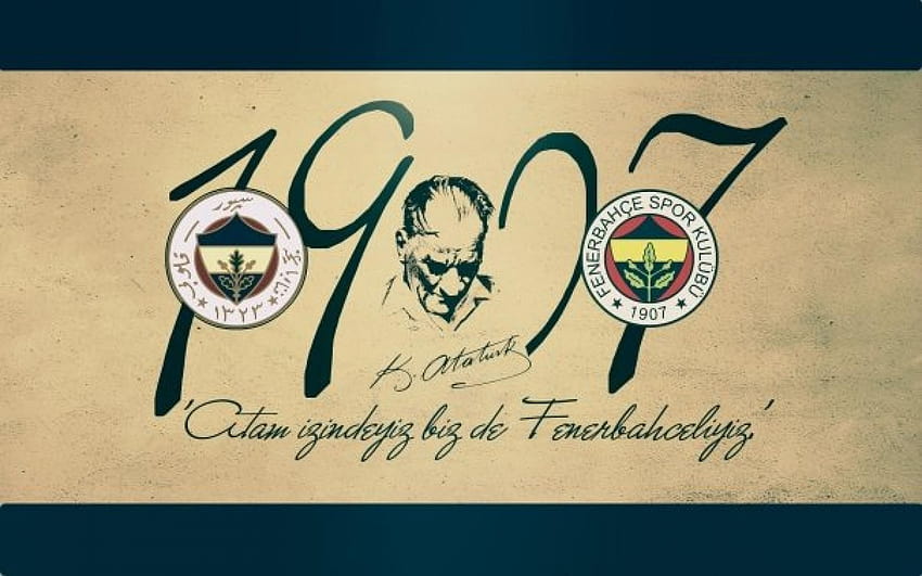 Fenerbahçe, Mustafa Kemal Atatürk / ve Mobil Arka Planlar HD duvar kağıdı