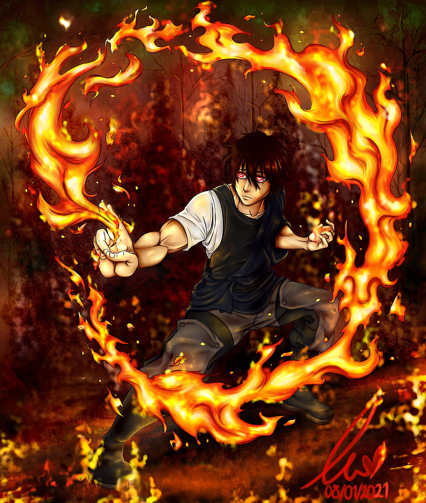 ArtStation - Sho Kusakabe from anime Fire Force