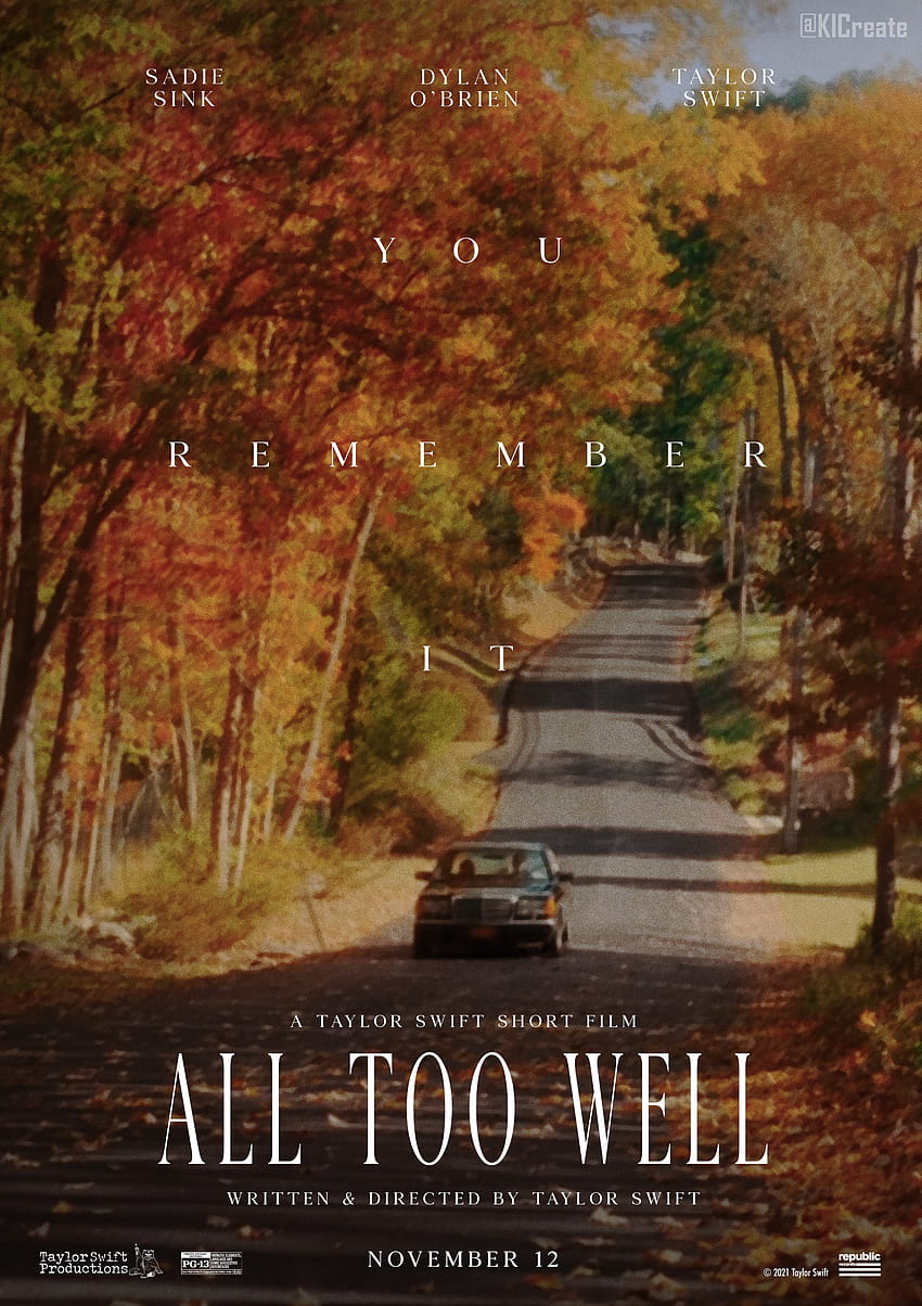 All Too Well: The Short Film HD phone wallpaper