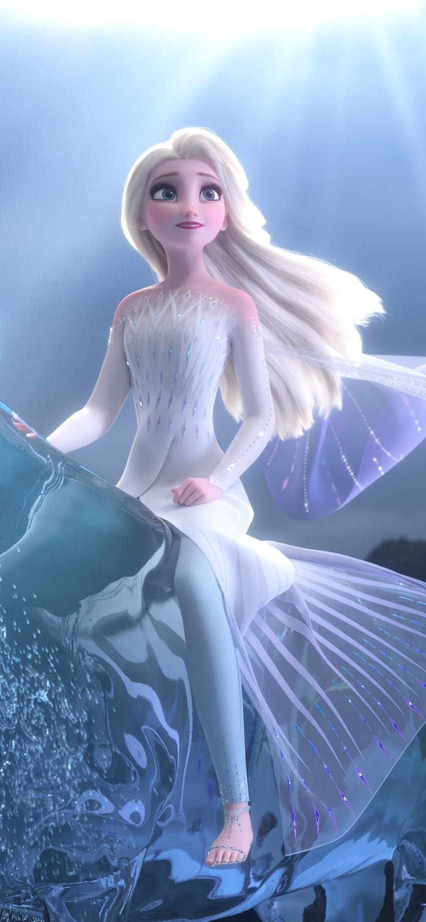 Elsa, Frozen 2, caballo mágico de agua 3840x2160 U, dos congelados fondo de pantalla del teléfono