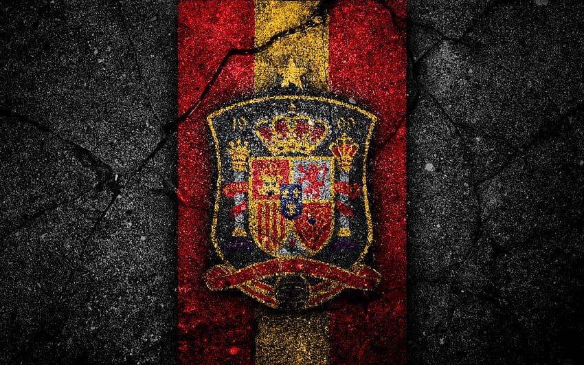 Национален отбор на Испания по футбол Ultra, отбор на Испания 2021 г HD тапет