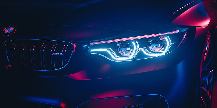BMW Luz, ojos de ángel fondo de pantalla