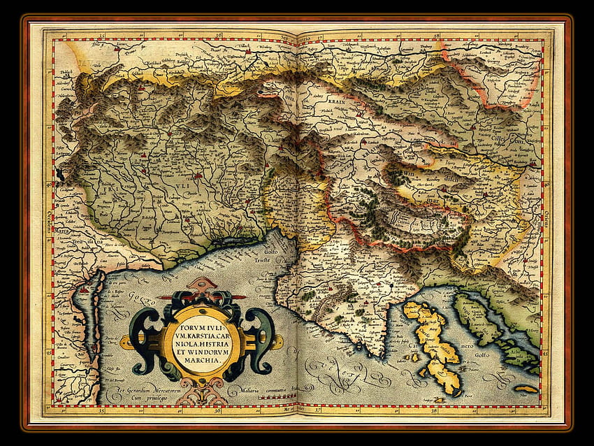 Maza: antique map, world atlas map computer HD wallpaper
