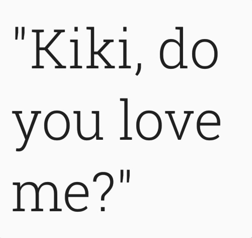다음은 Drake의 'In My Feelings'의 가사입니다. kiki do you love me HD 월페이퍼