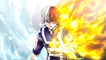 Todoroki pc minimalist HD wallpapers | Pxfuel