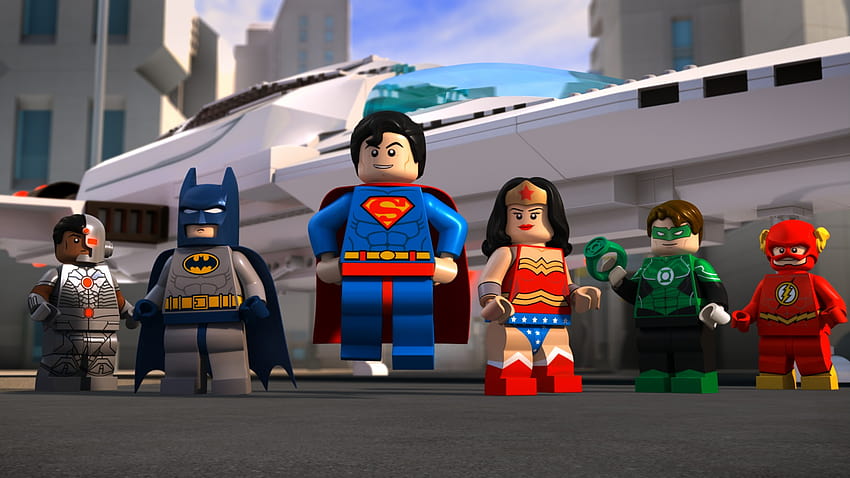 Warner Bros. Home Entertainment z rock and rollem na SDCC 2015, zestawy lego dc comics superbohaterów Tapeta HD