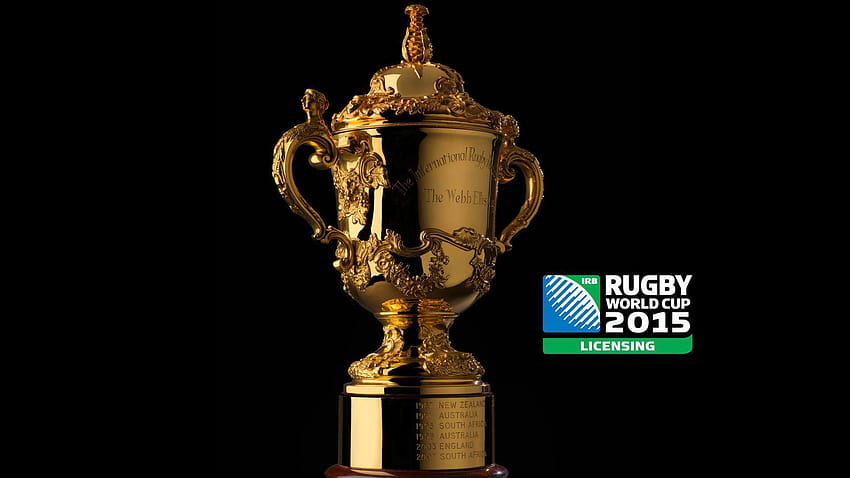 1920x1080 Trofeum, Puchar Webba Ellisa, Filiżanka, Rugby, Puchar Świata w Rugby Tapeta HD