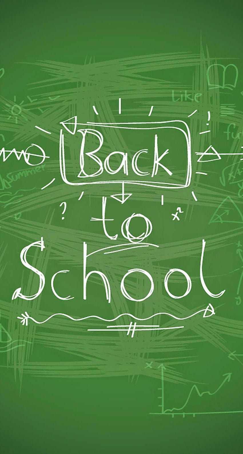 Back To School Handwriting iPhone 6 Plus HD phone wallpaper