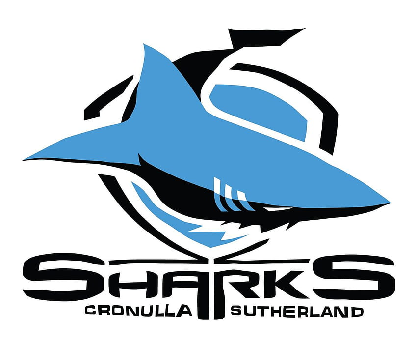 Sharks Rugby Club Emblem, cronulla sutherland sharks HD wallpaper