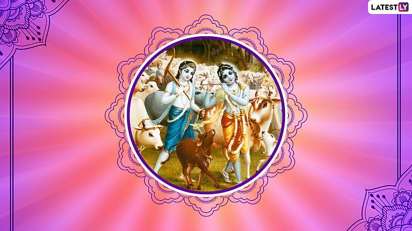 Balaram Jayanti 2021 Wishes: Celebrate Lord Balarama's Birtay With These WhatsApp Messages, , and SMS HD wallpaper