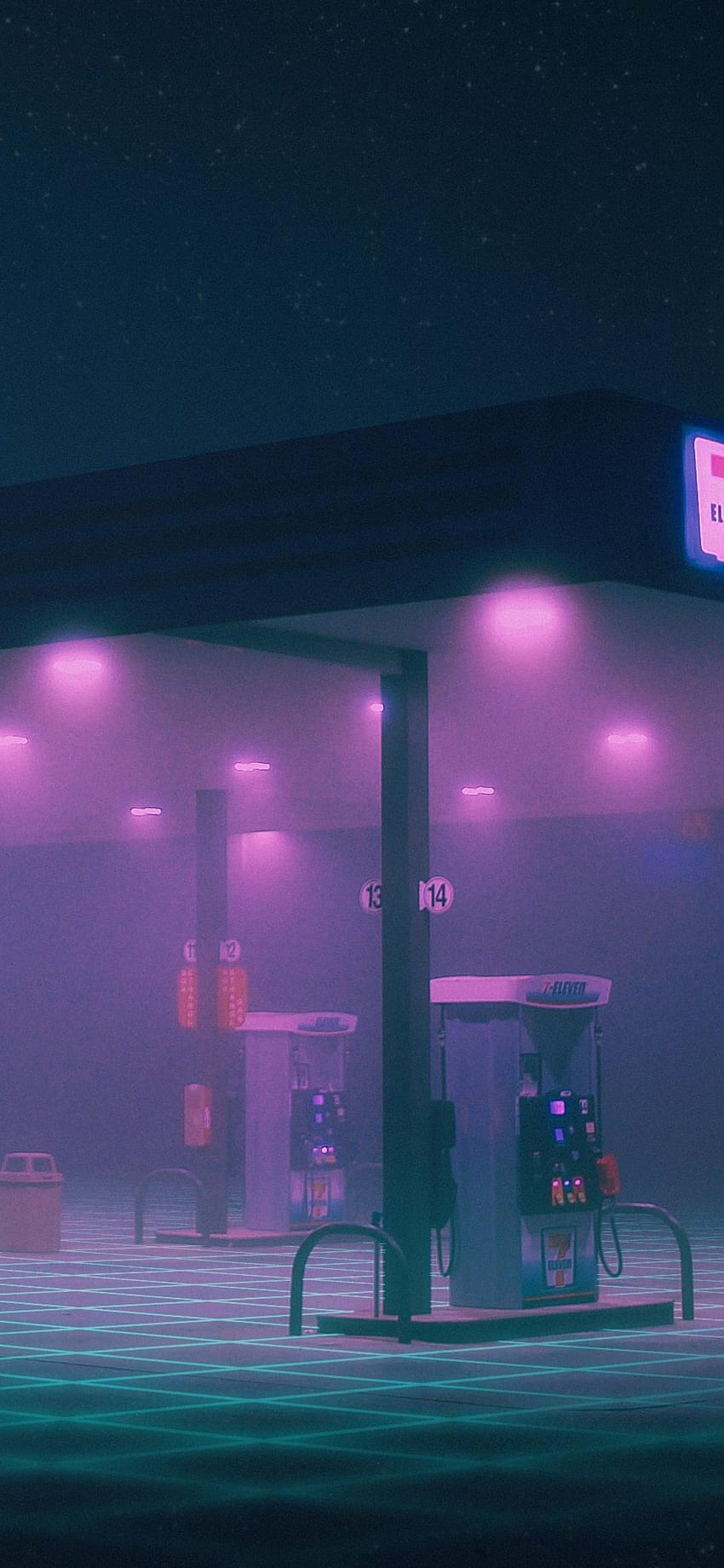 Gas Station Minimalist HD Artist 4k Wallpapers Images Backgrounds  Photos and Pictures