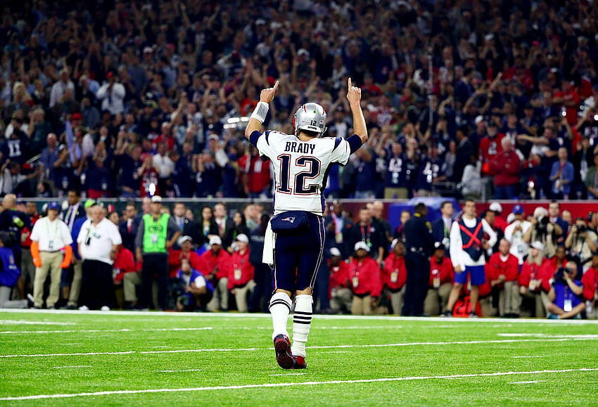 Super Bowl LI Meilleur SI, Tom Brady 2017 Fond d'écran HD