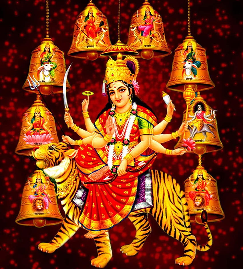 Durga Devi, durga matha HD phone wallpaper | Pxfuel