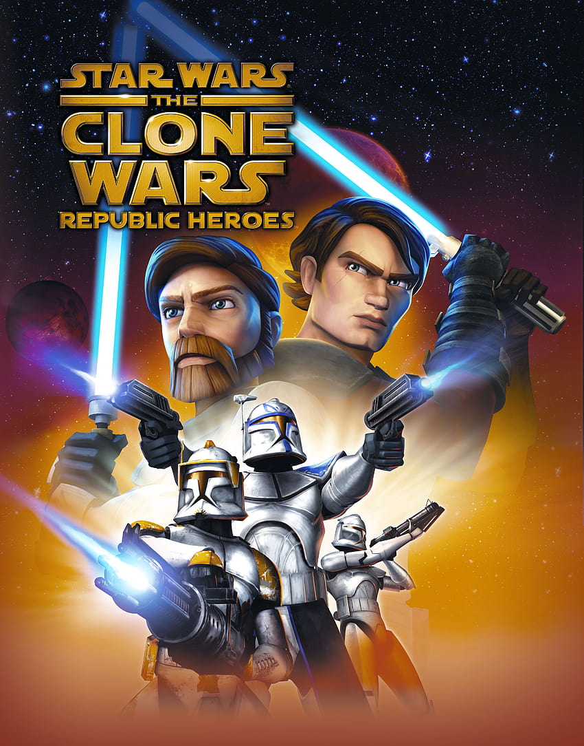Star Wars: The Clone Wars: Republic Heroes HD phone wallpaper