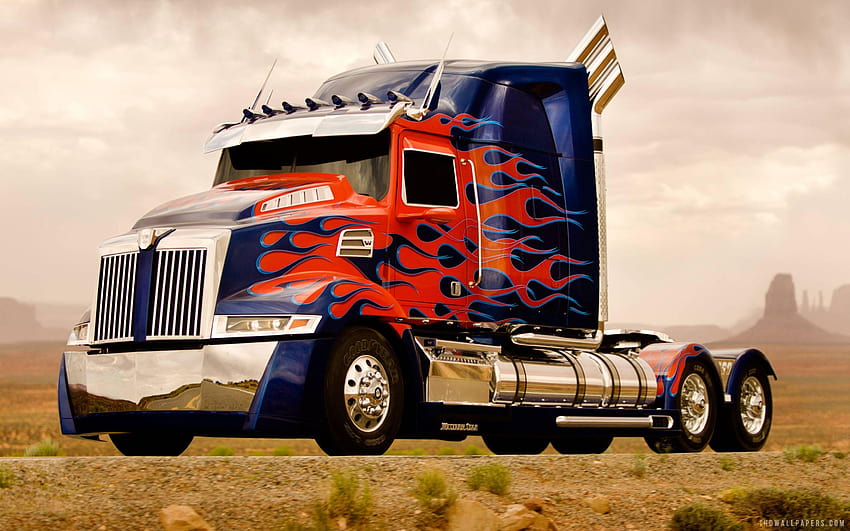 Optimus Prime Truck Transformers 4, mobil mobil transformers4 3d fondo de pantalla
