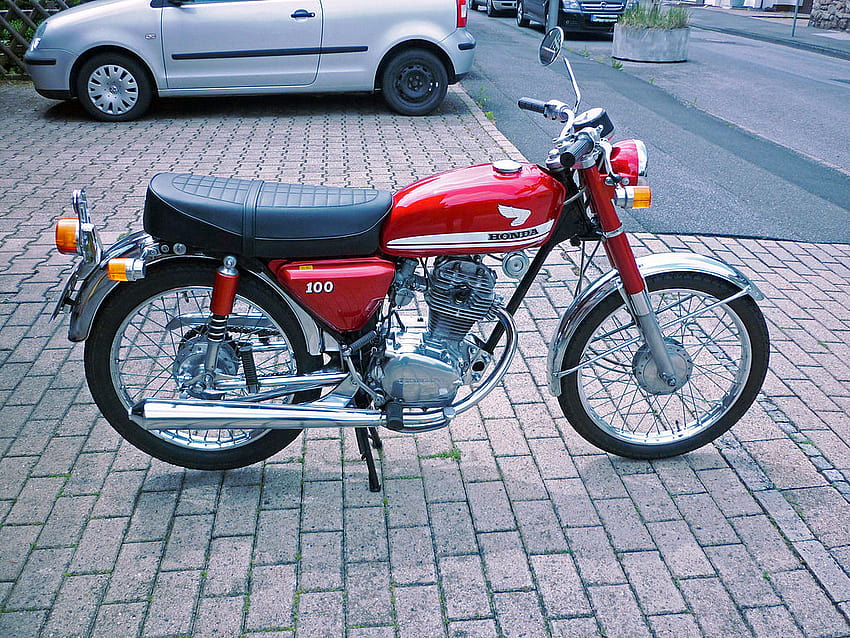 File:1970 Honda CB 100, right side.jpg, motor cb HD wallpaper